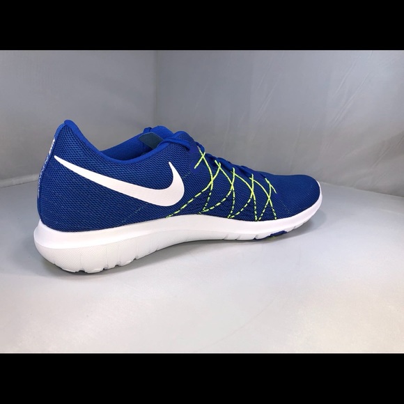 NIKE MEN FLEX FURY 2 BLUE RUNNING CASUAL SHOES - Picture 6 of 8